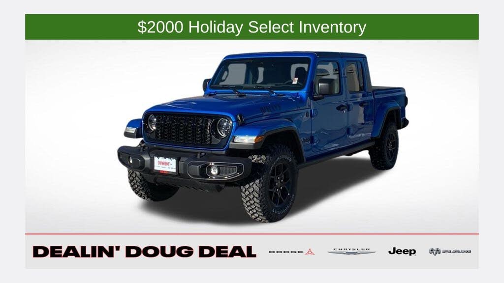 2025 Jeep Gladiator Willys Crew Cab 4WD
