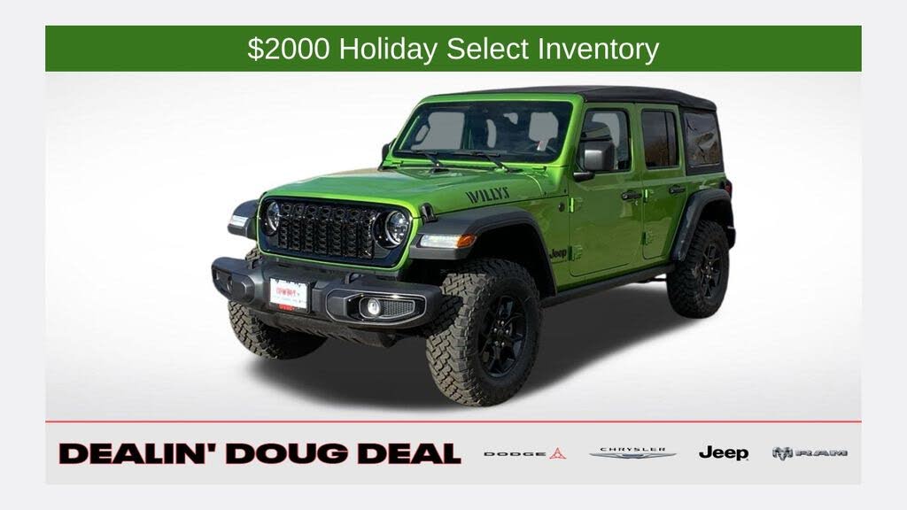 2025 Jeep Wrangler Willys 4-Door 4WD