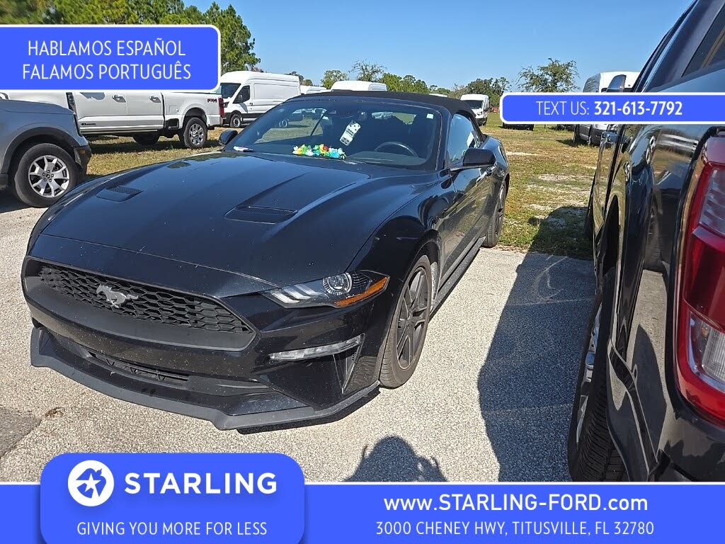 2022 Ford Mustang EcoBoost Premium Convertible RWD