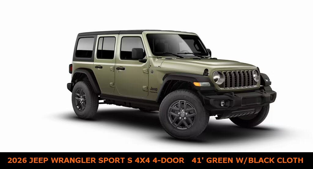 2026 Jeep Wrangler Sport S 4-Door 4WD