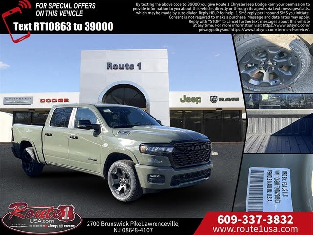2026 RAM 1500 Big Horn Crew Cab 4WD