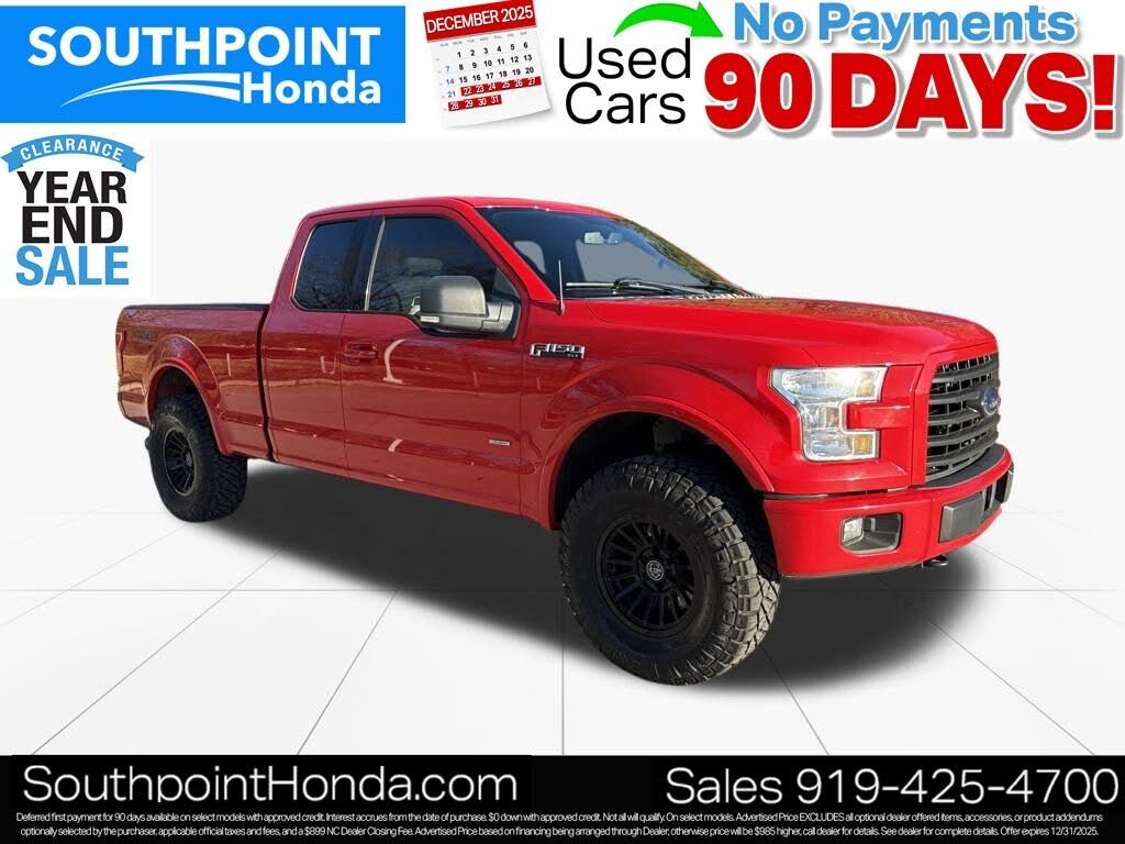 2016 Ford F-150 XLT SuperCab 4WD