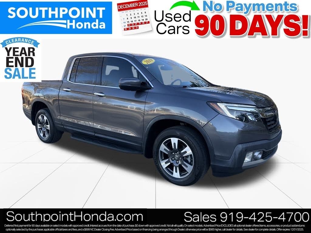 2019 Honda Ridgeline RTL-E AWD
