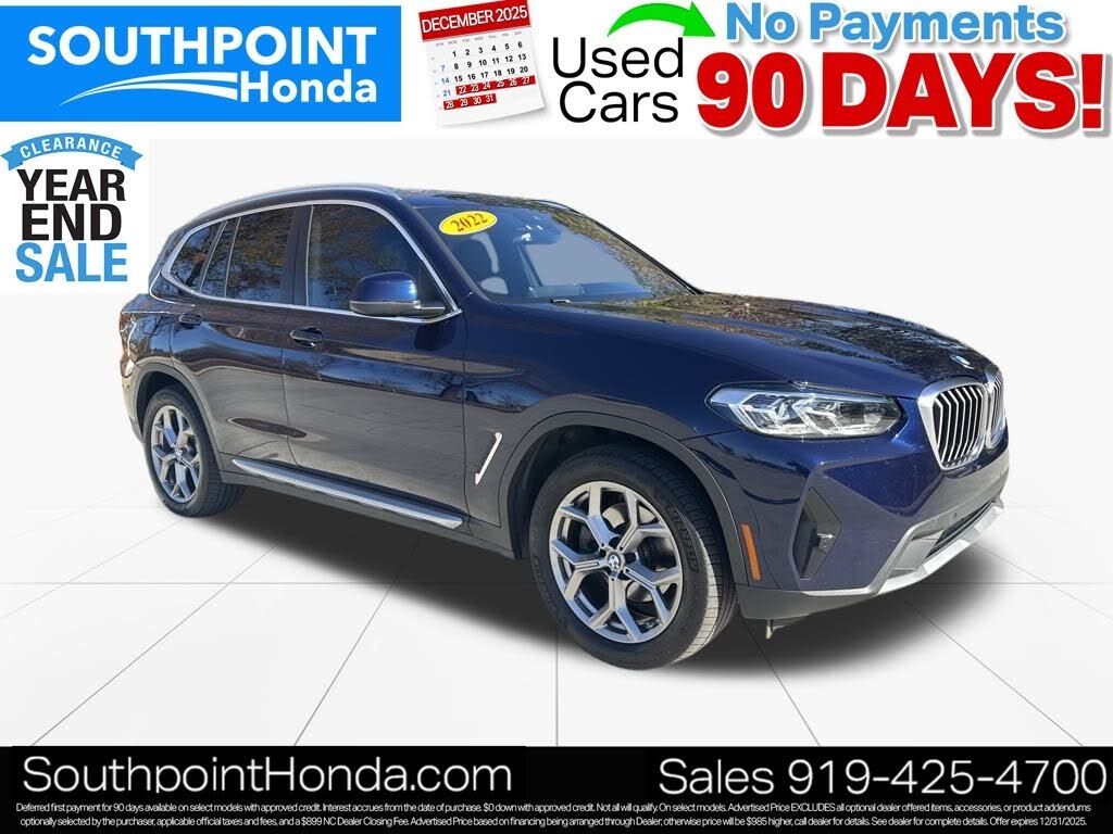 2022 BMW X3 xDrive30i AWD