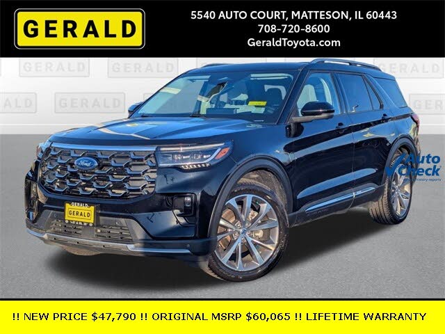2025 Ford Explorer Platinum AWD