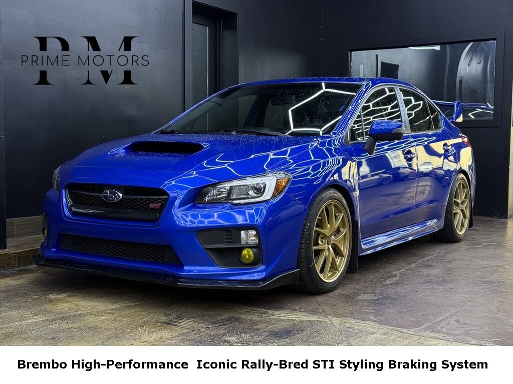 2017 Subaru WRX STI Limited with Wing Spoiler AWD