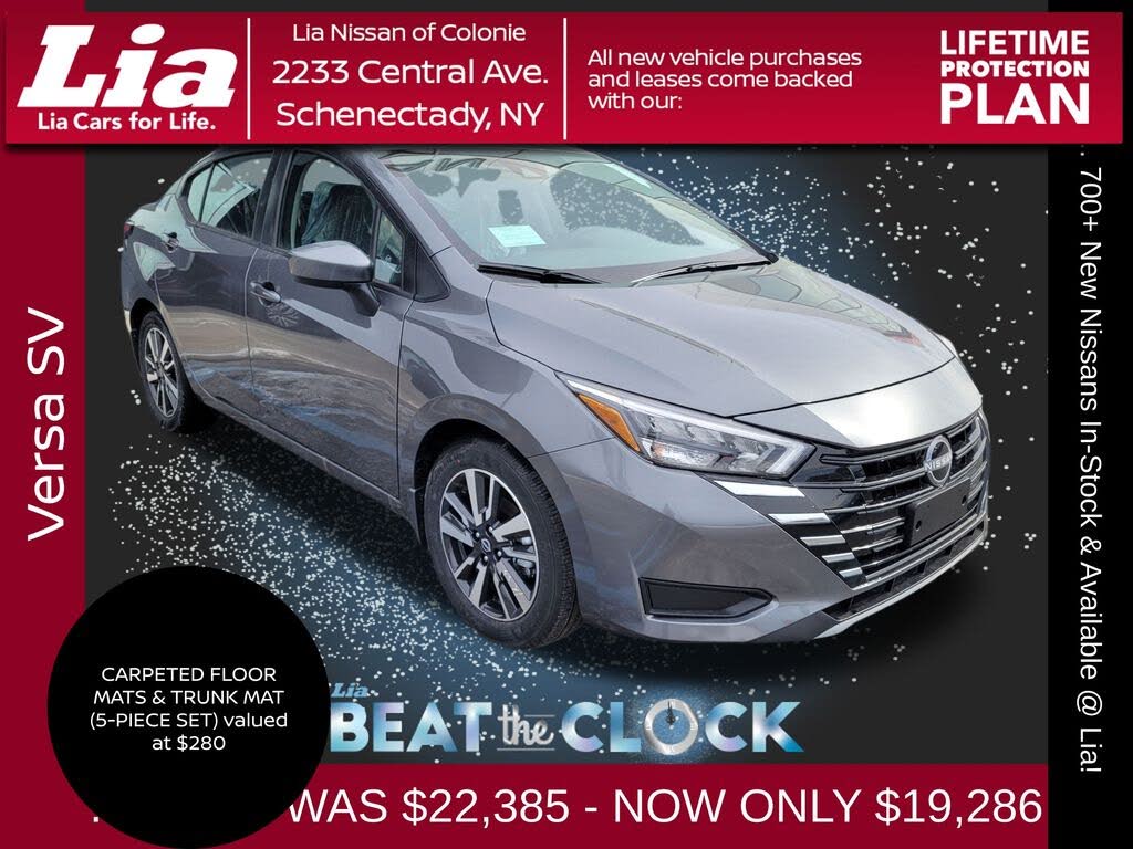 2025 Nissan Versa SV FWD