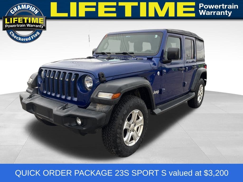 2018 Jeep Wrangler Unlimited Sport S 4WD