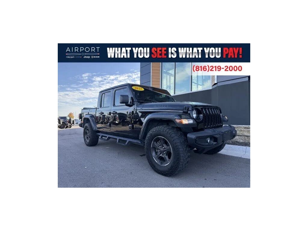 2021 Jeep Gladiator Willys Crew Cab 4WD