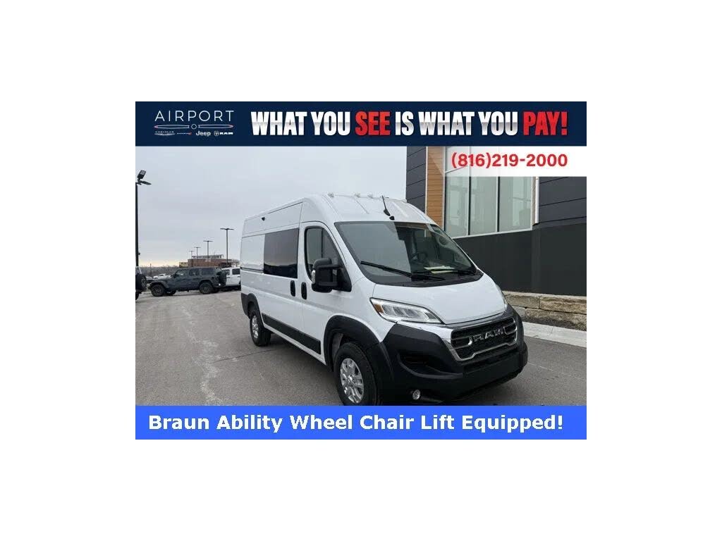 2025 RAM ProMaster 1500 Tradesman 136 High Roof Cargo Van FWD