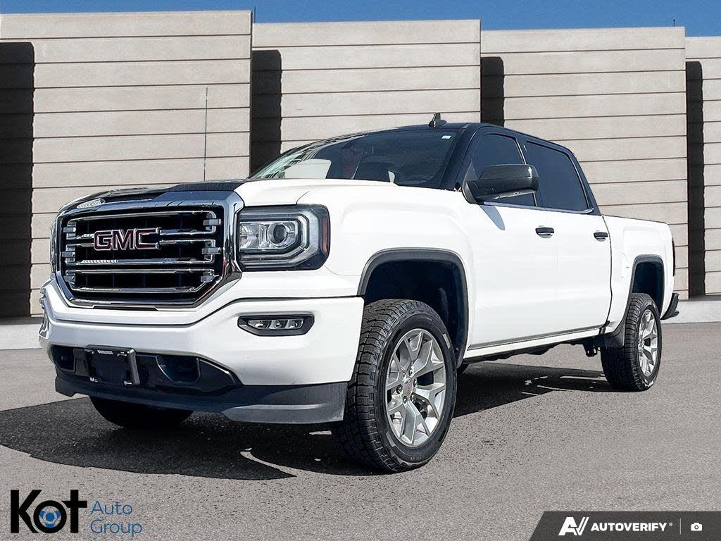 2018 GMC Sierra 1500 SLT Crew Cab 4WD