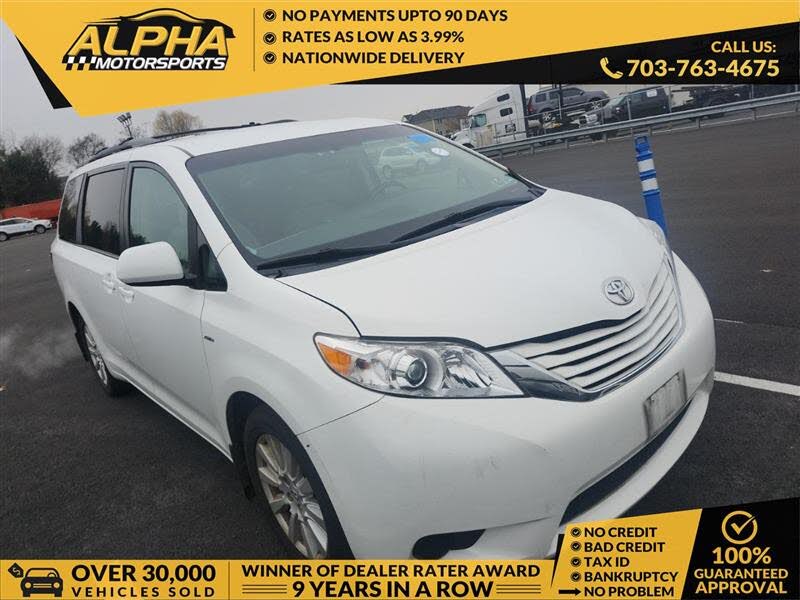2017 Toyota Sienna LE 7-Passenger AWD