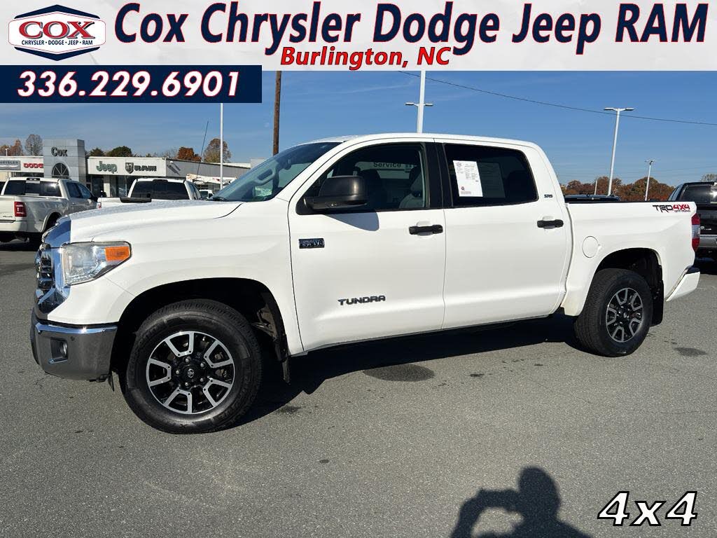 2016 Toyota Tundra SR5 CrewMax 5.7L 4WD