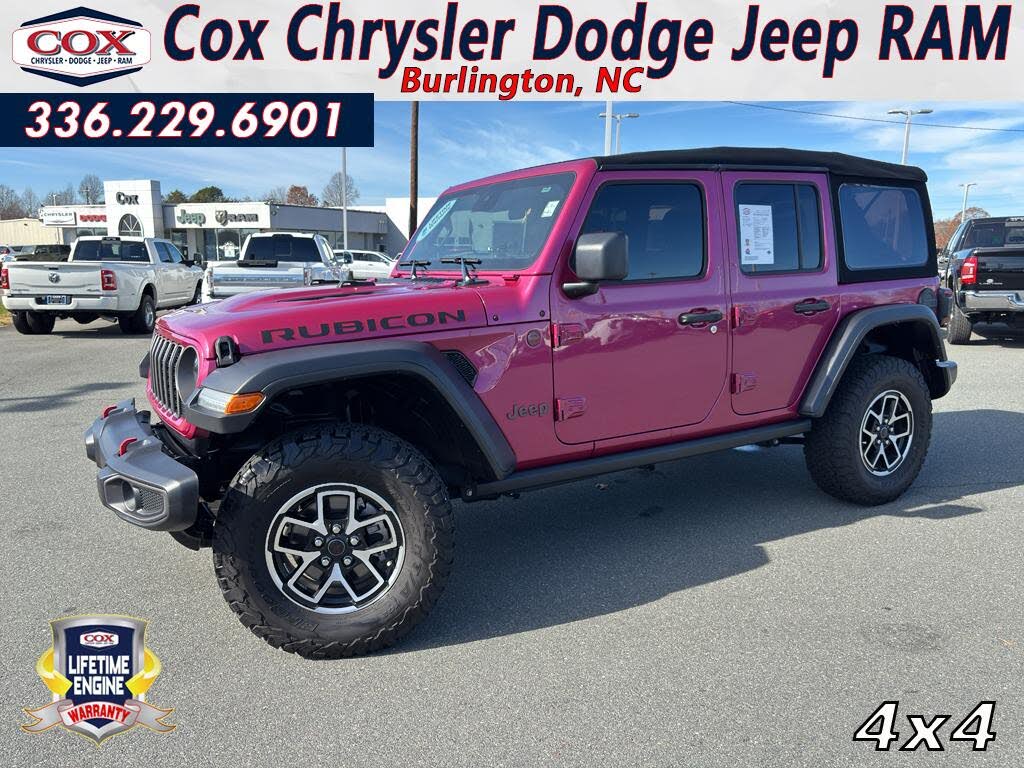 2024 Jeep Wrangler Rubicon 4-Door 4WD