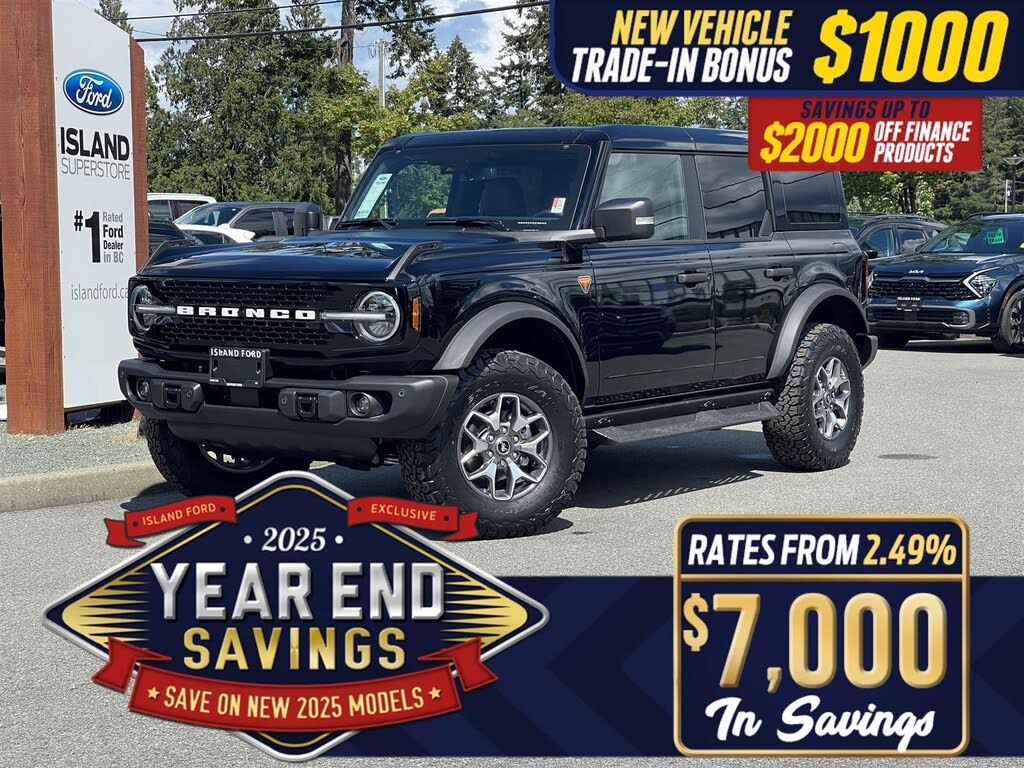 2025 Ford Bronco Badlands 4-Door 4WD