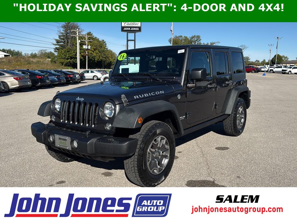 2016 Jeep Wrangler Unlimited Rubicon 4WD