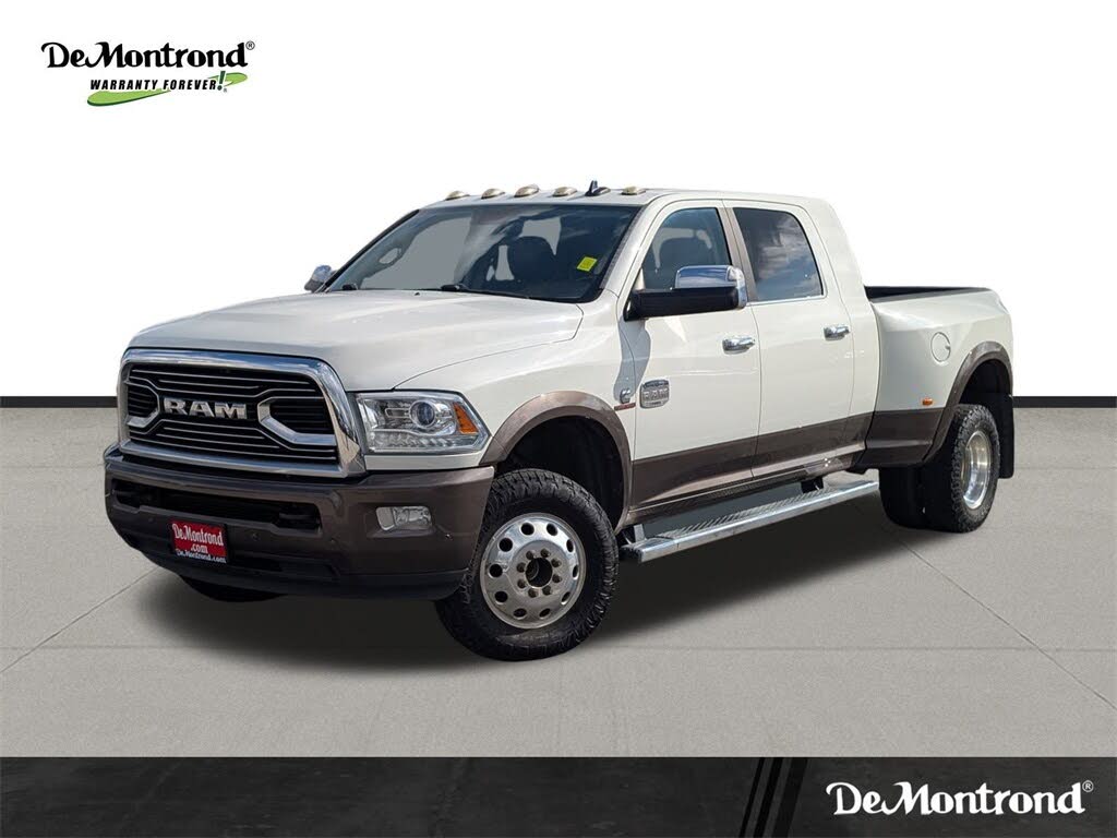 2017 RAM 3500 Laramie Longhorn Mega Cab DRW 4WD