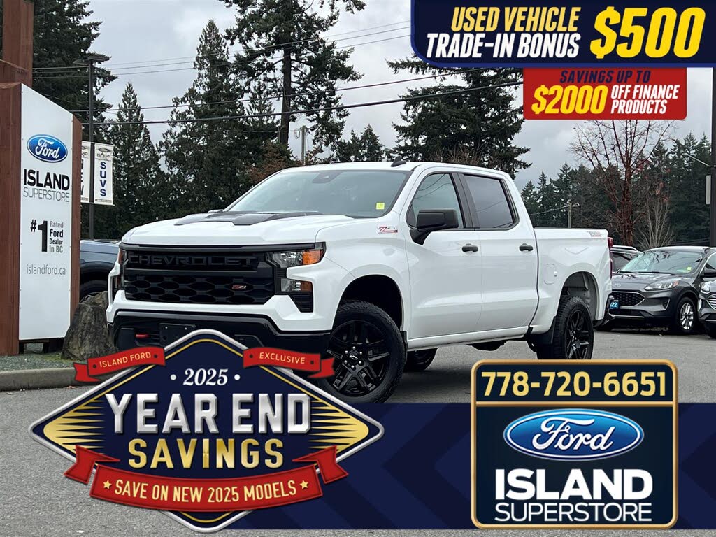 2023 Chevrolet Silverado 1500 Custom Trail Boss Crew Cab 4WD