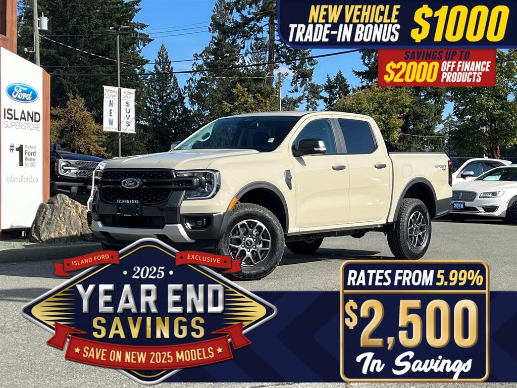 2025 Ford Ranger XLT SuperCrew 4WD