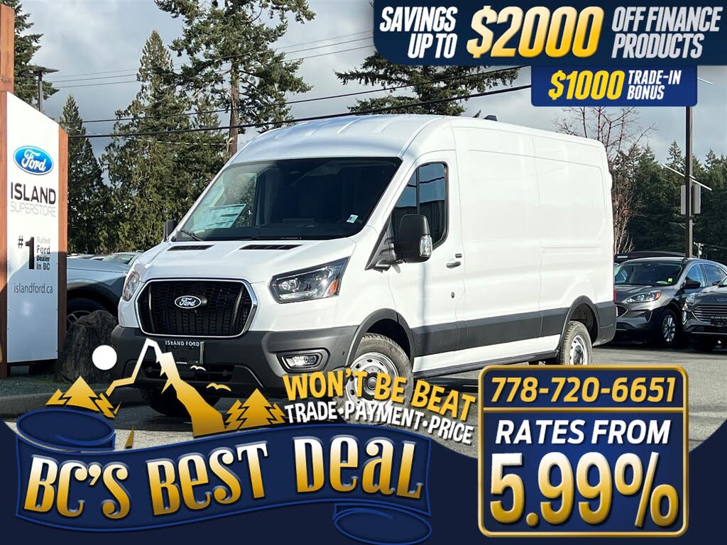 2026 Ford Transit Cargo 350 Medium Roof LB RWD