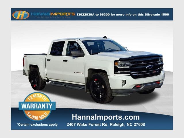 2017 Chevrolet Silverado 1500 LTZ Crew Cab 4WD