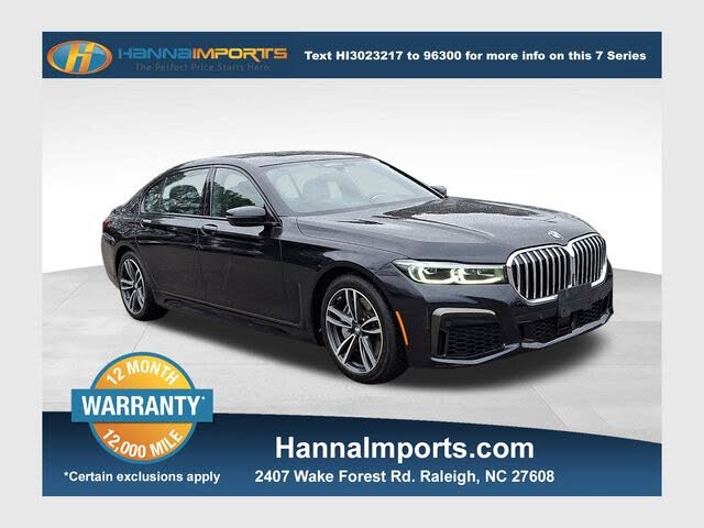 2022 BMW 7 Series 750i xDrive AWD