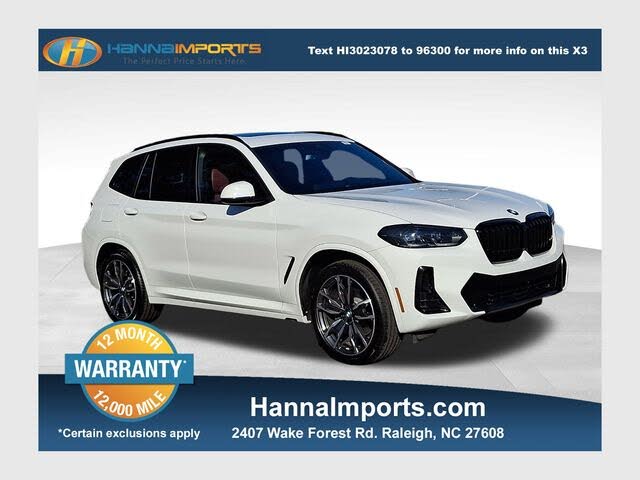 2023 BMW X3 xDrive30i AWD