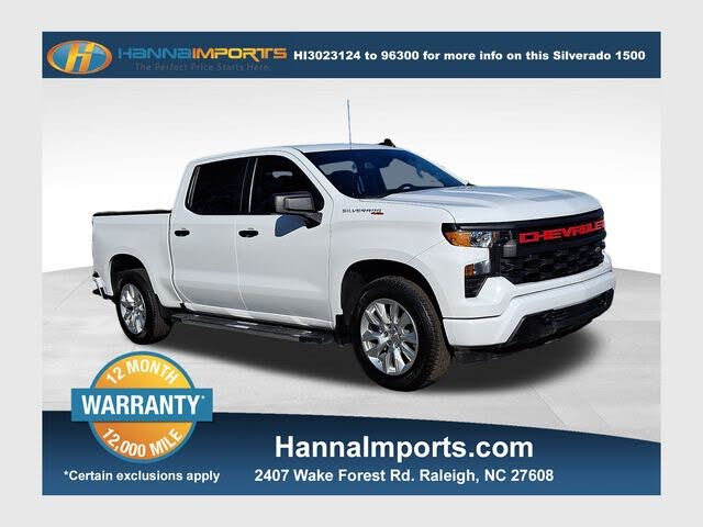 2024 Chevrolet Silverado 1500 Custom Crew Cab RWD