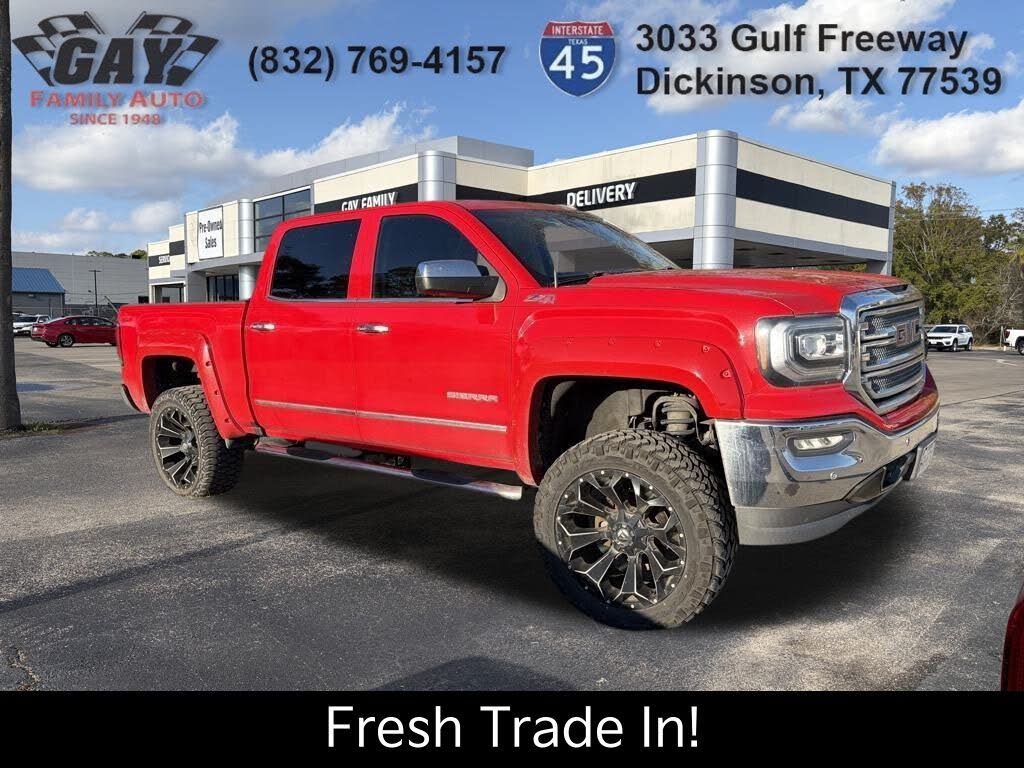 2016 GMC Sierra 1500 SLT Crew Cab 4WD