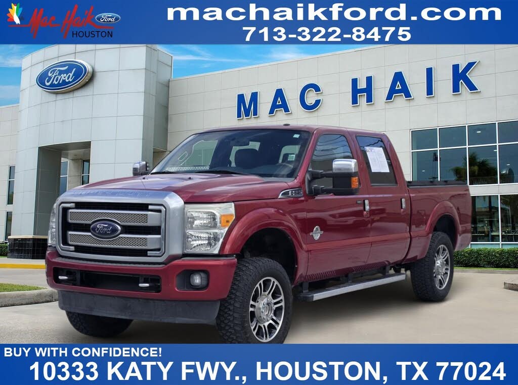 2015 Ford F-250 Super Duty Platinum Crew Cab 4WD