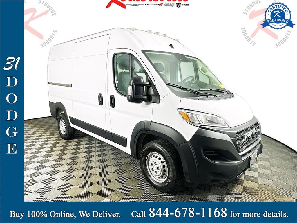 2024 RAM ProMaster 1500 Tradesman 136 High Roof Cargo Van without Passenger Seat FWD