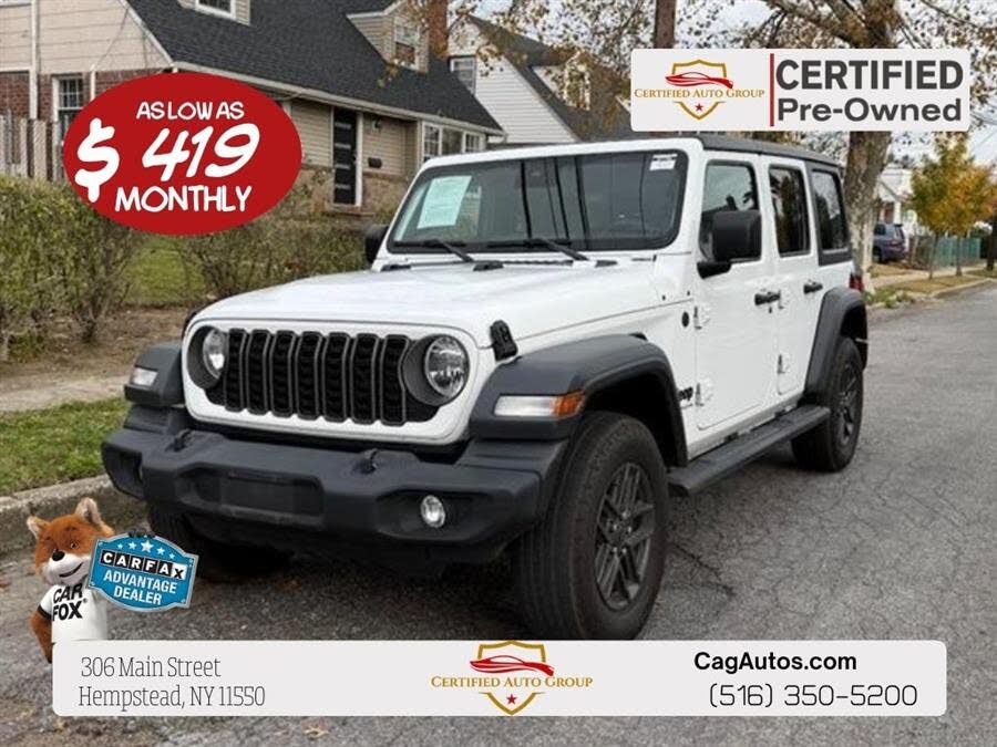 2025 Jeep Wrangler Sport S 4-Door 4WD