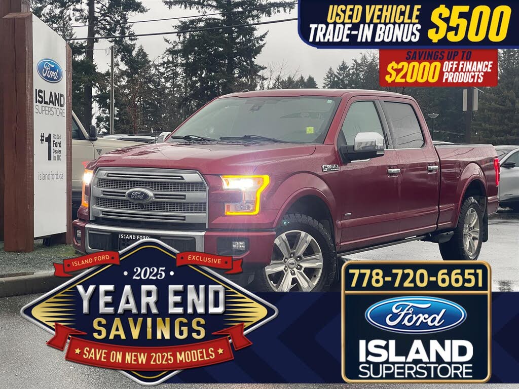 Ford F-150 Platinum SuperCrew LB 4WD 2016