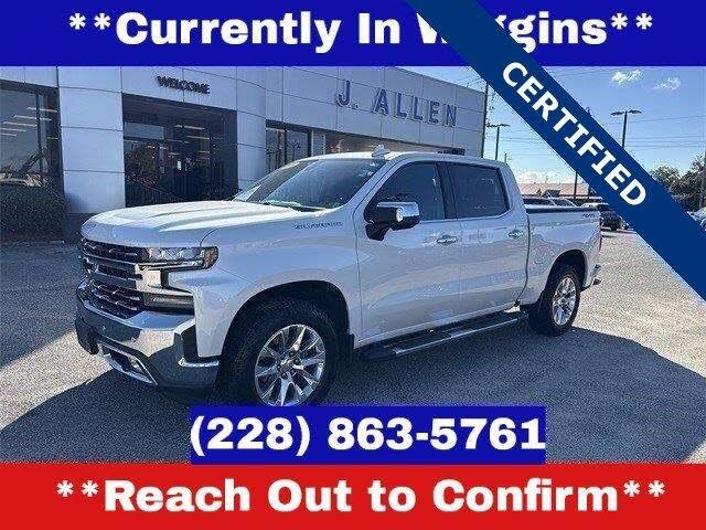 2019 Chevrolet Silverado 1500 LTZ Crew Cab 4WD