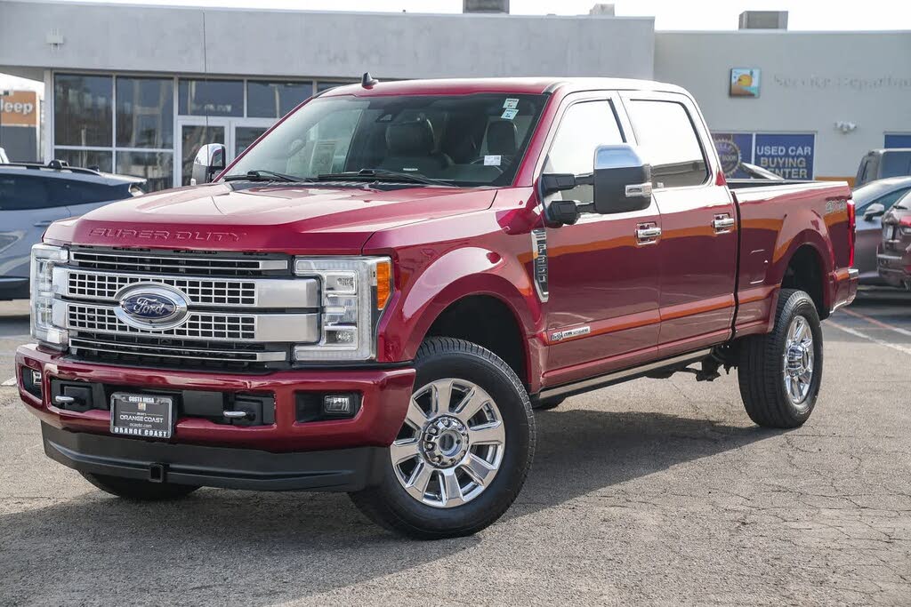 2019 Ford F-350 Super Duty Platinum Crew Cab 4WD