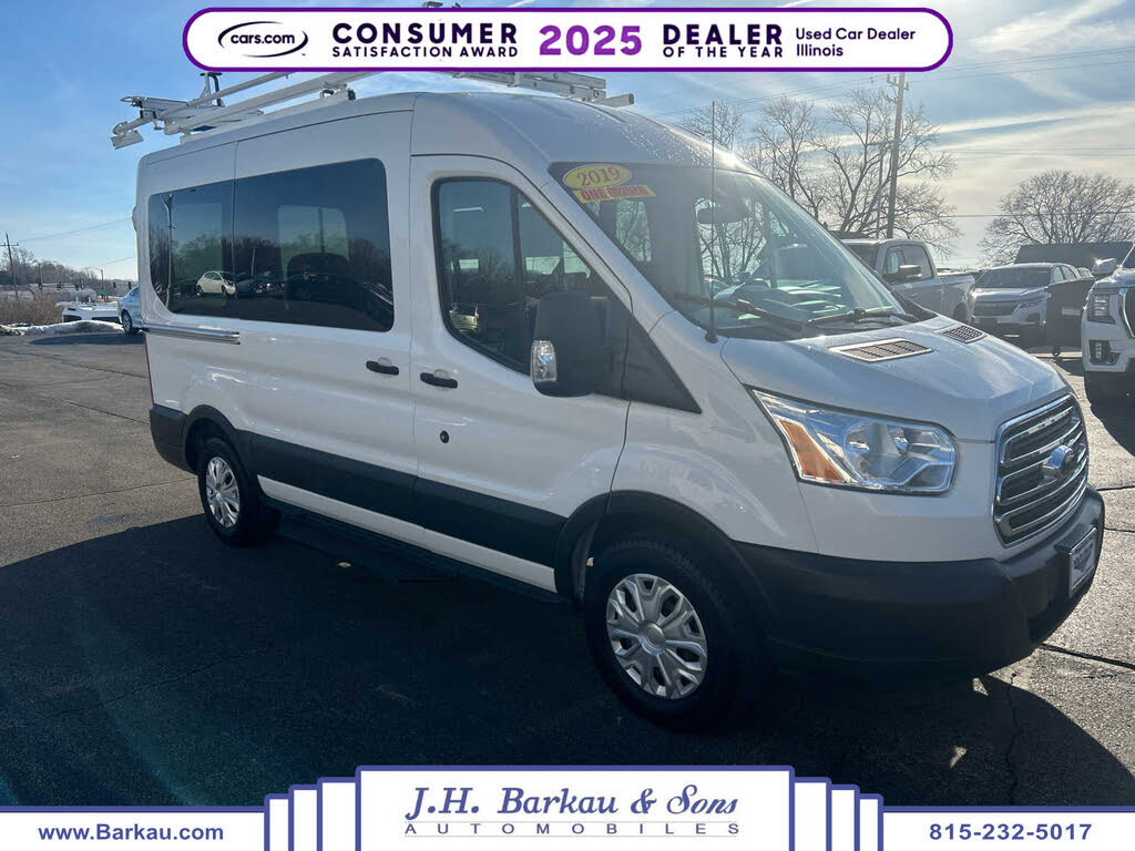 2019 Ford Transit Passenger 150 XLT Medium Roof RWD with Sliding Passenger-Side Door