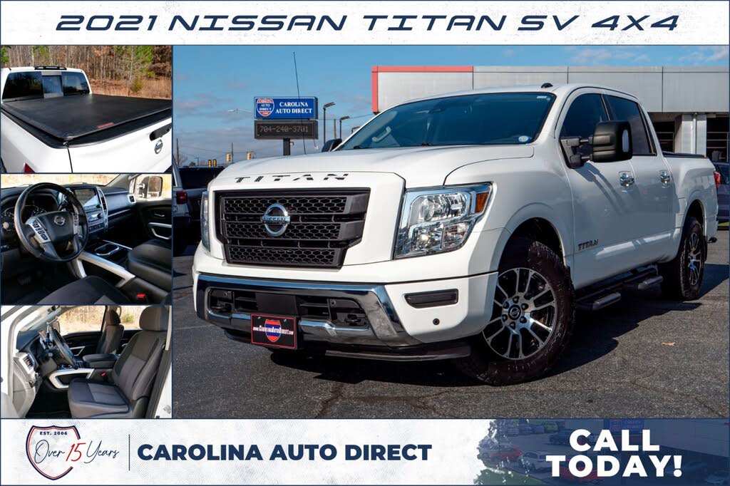 2021 Nissan Titan SV Crew Cab 4WD