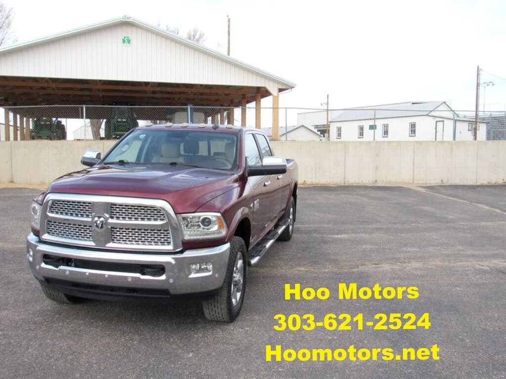 2018 RAM 3500 Laramie Crew Cab LB 4WD