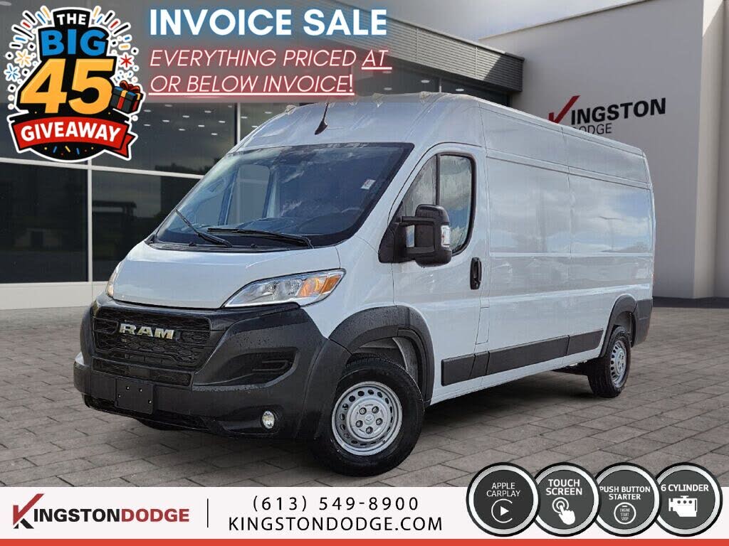 2026 RAM ProMaster 2500 Tradesman 159 High Roof Cargo Van FWD