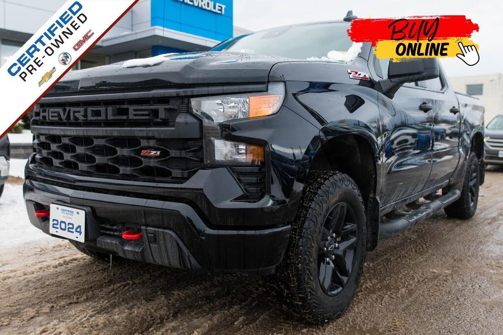 Chevrolet Silverado 1500 Custom Trail Boss Crew Cab 4WD 2024