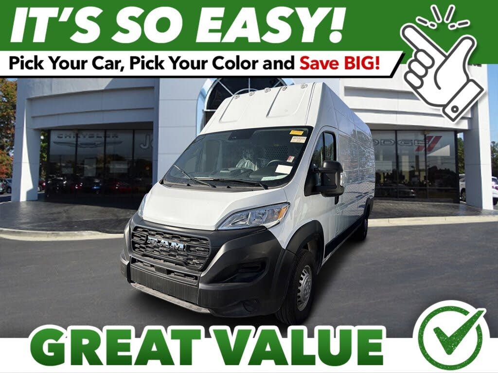 2025 RAM ProMaster 3500 Tradesman 159 Super High Roof Extended Cargo Van FWD
