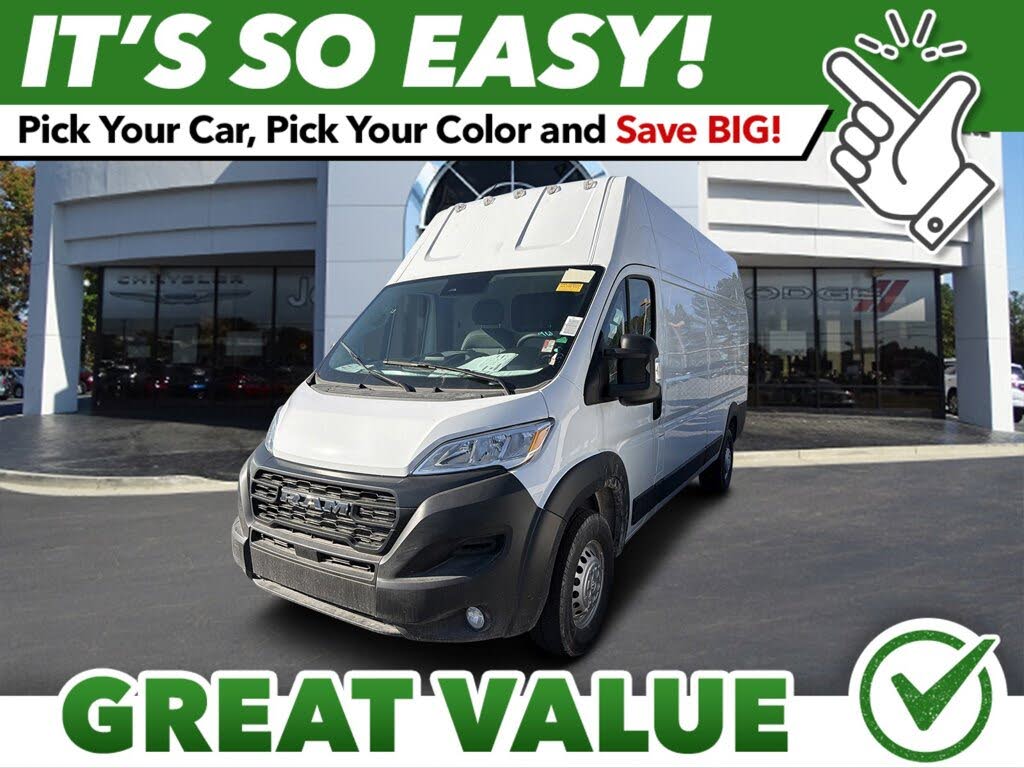 2025 RAM ProMaster 3500 Tradesman 159 Super High Roof Extended Cargo Van FWD