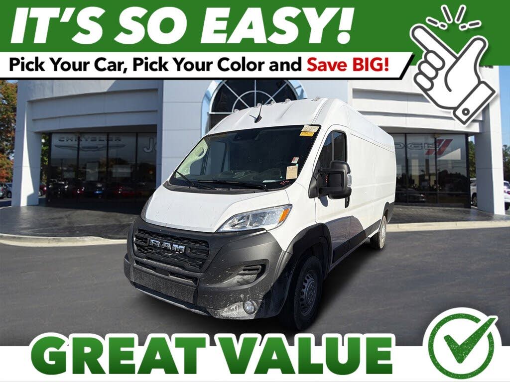 2025 RAM ProMaster 3500 Tradesman159 High Roof Extended Cargo Van FWD