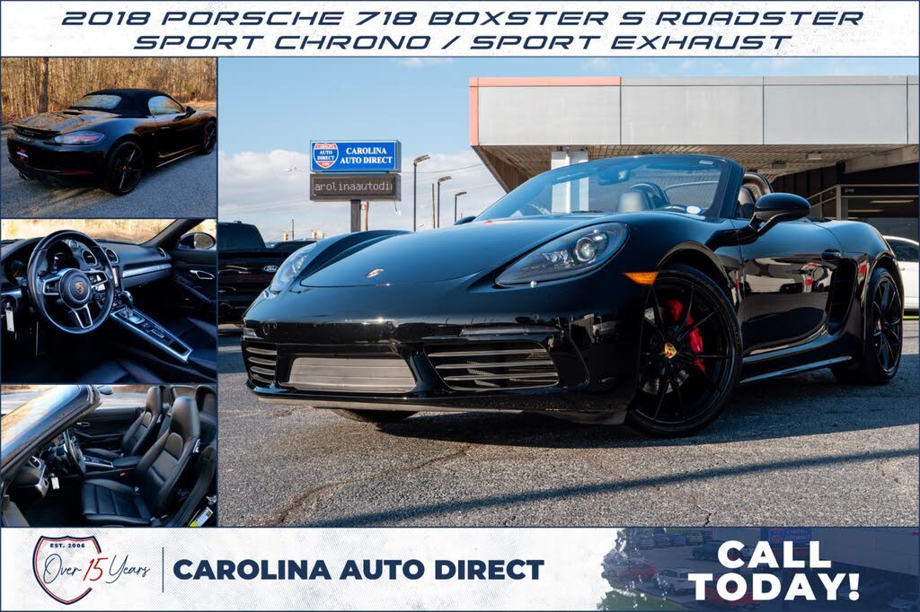 2018 Porsche 718 Boxster S RWD