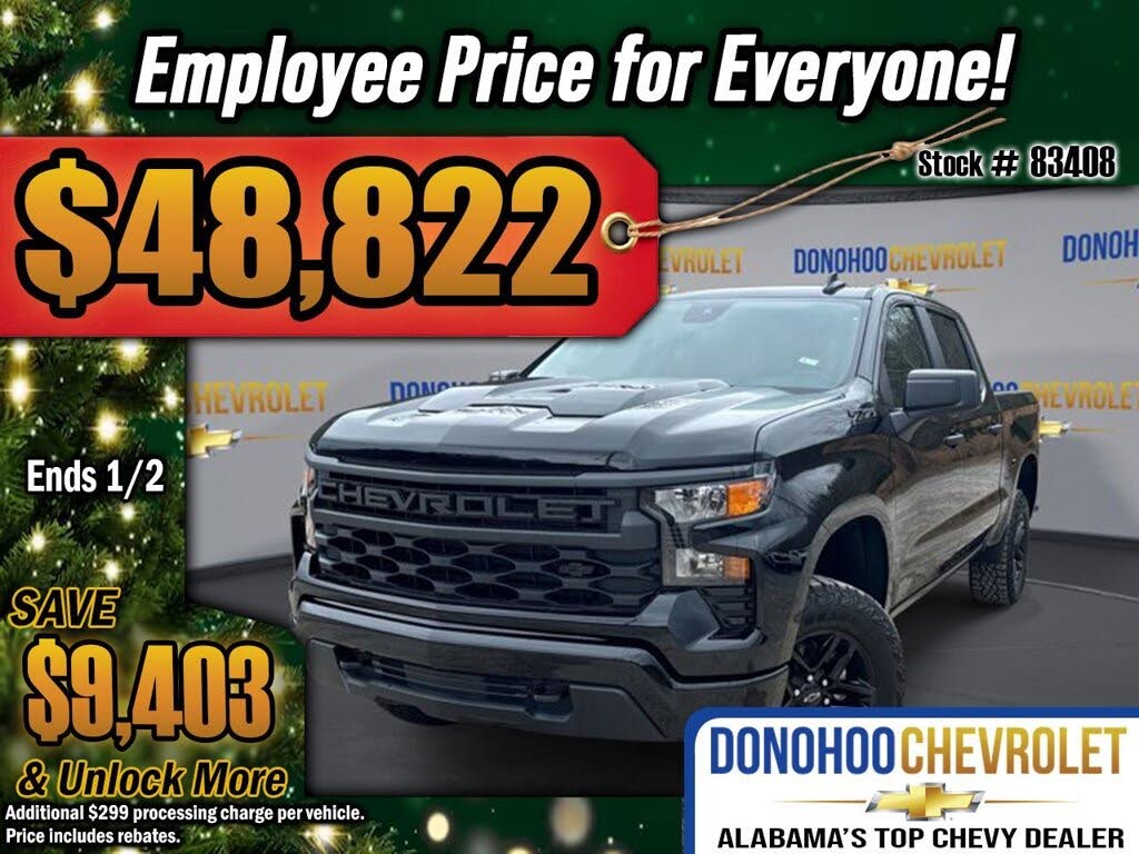 2026 Chevrolet Silverado 1500 Custom Trail Boss Crew Cab 4WD
