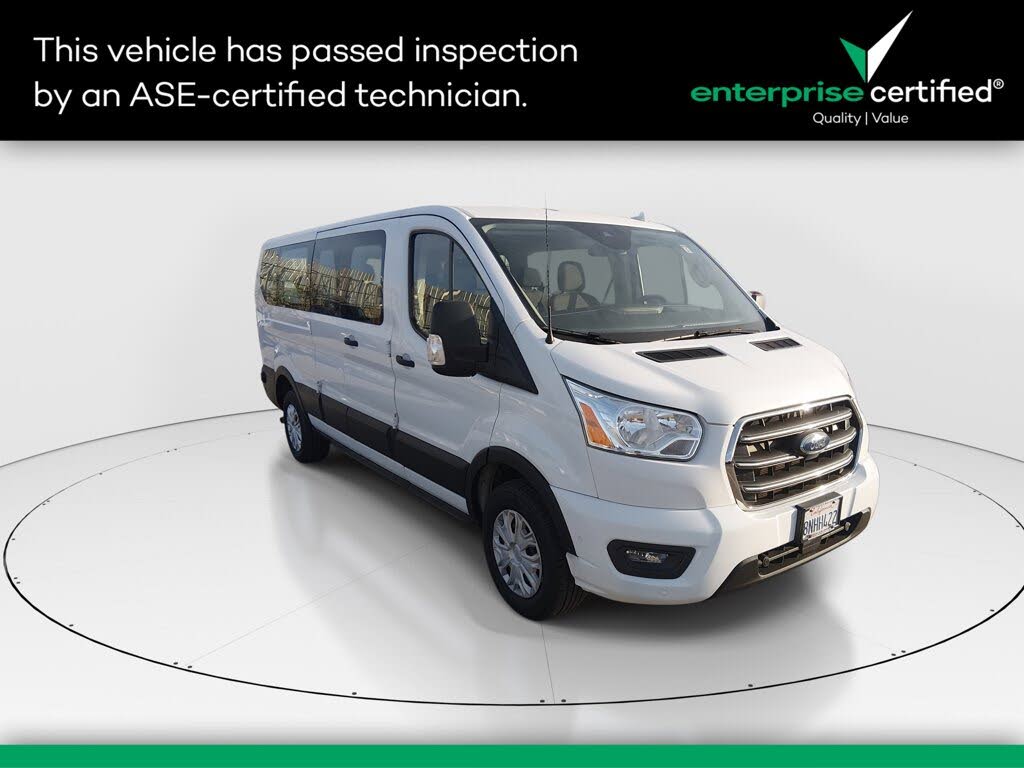 2020 Ford Transit Passenger 350 XLT Low Roof LWB RWD with Sliding Passenger-Side Door