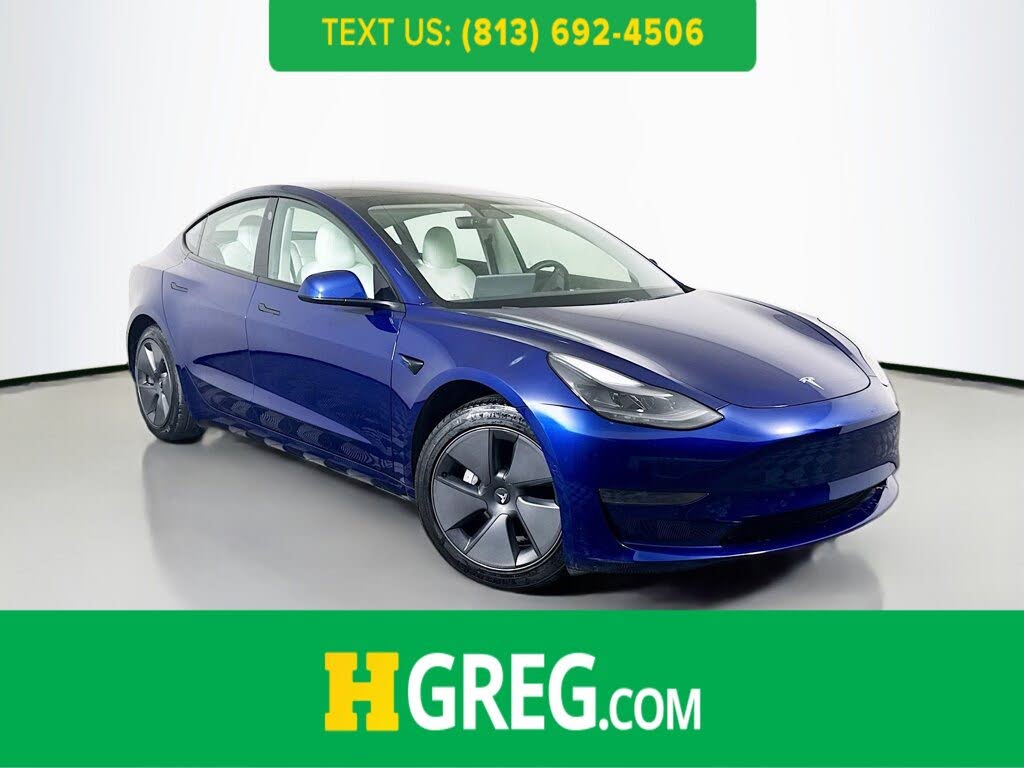 2021 Tesla Model 3 Standard Range Plus RWD