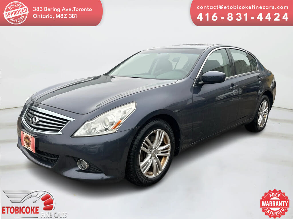 2011 INFINITI G25 x AWD