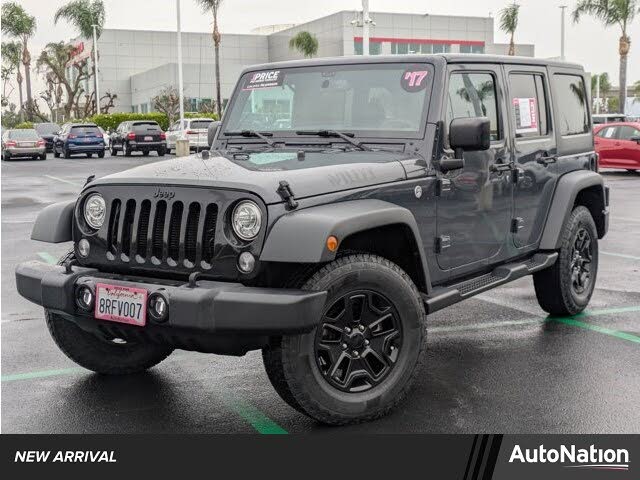 2017 Jeep Wrangler Unlimited Willys Wheeler 4WD