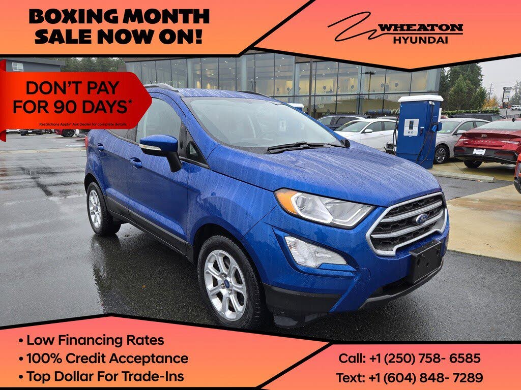 2018 Ford EcoSport SE